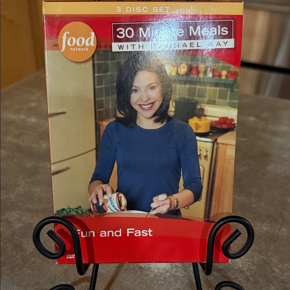 Food Network 30 Minute Meals DVD Set - Red and Blue